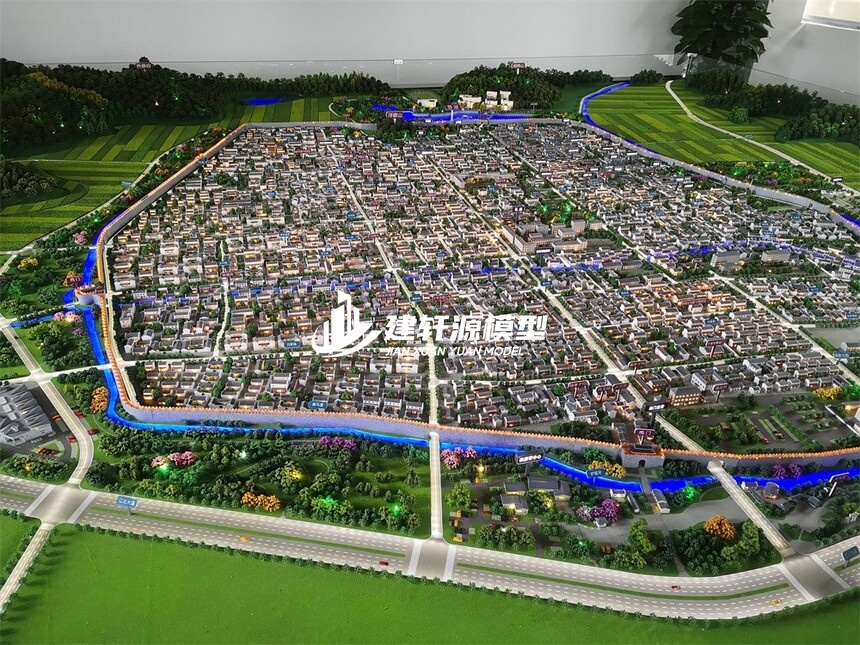 青羊城市规划模型